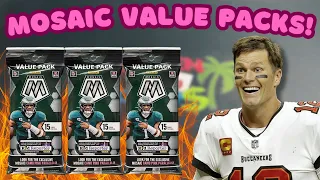 PULLING A $1K CARD FROM A $14 PACK! 2023 Mosaic Football Value Pack Review!
