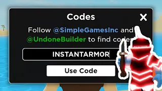 The Survival Game (ARMOR) ALL *NEW* SECRET OP CODES!? Roblox The Survival Game