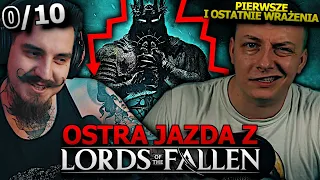 Ludolodzy MASAKRUJĄ Lords of the Fallen | Kiszak Ogląda @Arkadikuss