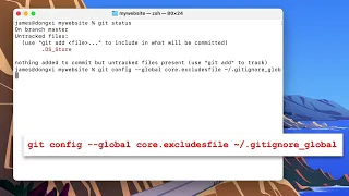 Globally Ignore Files (i.e. .DS_Store) in Git
