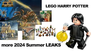 NEW SUMMER 2024 LEGO Harry Potter Set images. advent calendar and more.