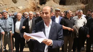 Hakkari'nin Kavaklı Köyü Halkı Madenlere Karşı Eylemde