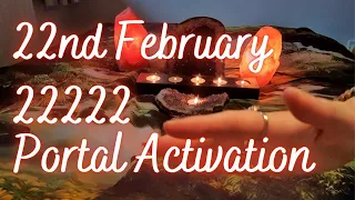 22222 portal activation. February 22 2022. Reiki healing. 22/2/22 gateway