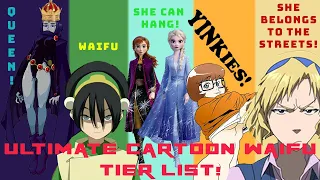 Hottest/thotiest Women in Cartoons (Waifu Tier list)