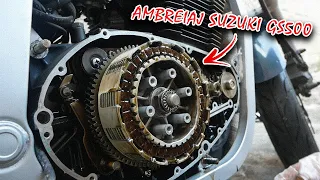 Cum se SCHIMBA AMBREIAJUL moto (DIY)