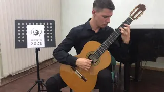 Kirill Rusinov – FRAUCHI International Guitar Competition 2021, First Round