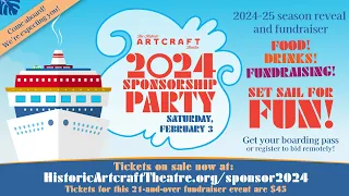 The Historic Artcraft Theatre - 2024-25 season announcement