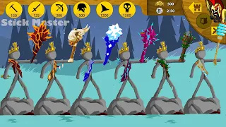 MAXIMUM POWER OF 9999 STATUE GIANT DOMINATE ALL MAP BATTLE | STICK WAR LEGACY | STICK MASTER