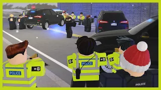 FAKE Police try to INTERCEPT British Escort! | Liberty County Roleplay (Roblox)