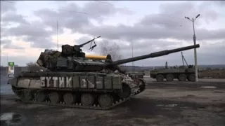 East Ukraine Fighting: Ukrainian forces remain in control of the strategic railway hub of Debaltseve