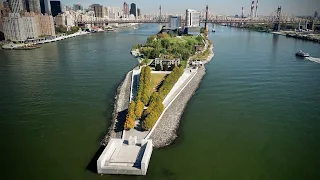 Flying over New York City | Roosevelt Island | DJI mini 3 pro | 4K HDR