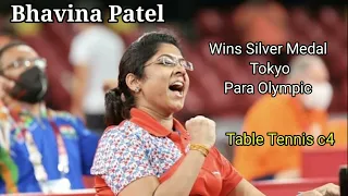 Bhavina Patel Wins Silver Medal Para Olympic Game's Table Tennis Class 4 | Tokyo Paralympics 2020