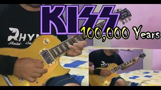 KISS - 100,000 Years - FULL GUITAR COVER