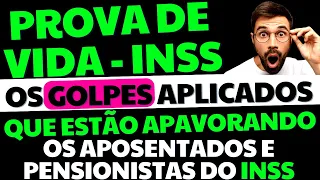 PROVA DE VIDA DO INSS - NÃO CAIA NO GOLPE APOSENTADO E PENSIONISTA DO INSS