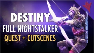 Destiny The Taken King - Hunter Void Subclass - Nightstalker - Full Quest + Cutscenes - OniZombies