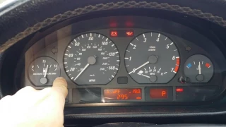 E46 How to reset your Instrument Cluster properly.