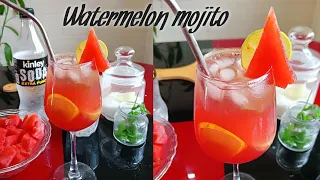 WATERMELON MOJITO घरी कसा बनवायचा | SUMMER DRINK |