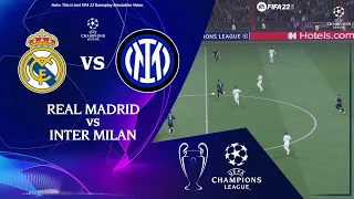 Real Madrid vs Inter Milan | UEFA Champions League 2021/22 | Matchday 6