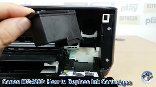 Canon Pixma MG4250: How to Change/Replace Ink Cartridges