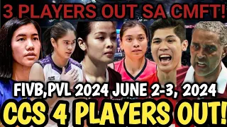 ALAS PILIPINAS LATEST UPDATE TODAY JUNE 2-3, 2024! ILANG PLAYERS AALIS CREAMLINE AT CHOCO MUCHO!