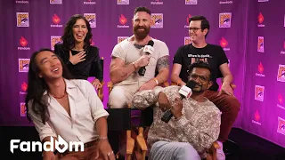 'Ghosts' Cast Talk Season 2's New Flashbacks and Acting With No Pants