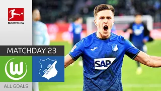 Comeback Win! | VfL Wolfsburg - TSG Hoffenheim 1-2 | All Goals | Matchday 23 – Bundesliga 2021/22