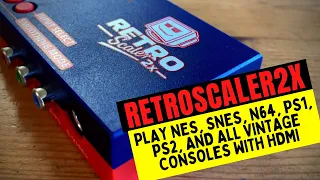 How to Easily Play Vintage Consoles with HDMI! - BitFunx RetroScaler2X Review