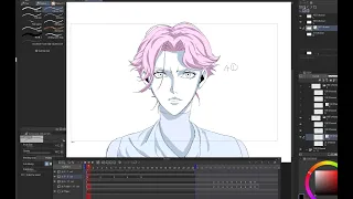 cleaning up an animation, just chilling