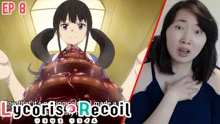 Takina's Fresh Hot 💩 Lycoris Recoil Episode 8 Blind Reaction + Discussion!