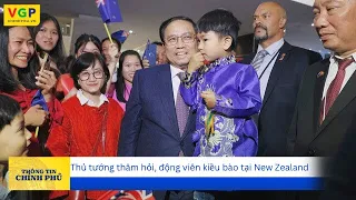 Thủ tướng Phạm Minh Chính chia sẻ về công việc của mình với bà con kiều bào