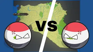 Suriah VS Irak - Worldbox Timelapse