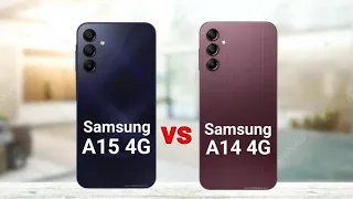 Samsung A15 4G vs Samsung A14 4G