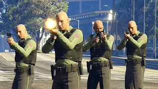 Armoured Security vs FIB! - GTA 5 NPC Wars