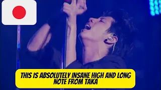 ONE OK ROCK TAKA MAKES ONE OF THE LONGEST NOTES IN HISTORY | ABSOLUTELY INSANE