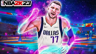 THIS LUKA DONCIC BUILD IS BREAKING NBA 2K23! (HOF BULLY) BEST GUARD BUILD 2K23!