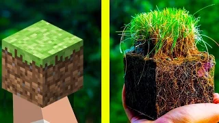 МАЙНКРАФТ ПРОТИВ РЕАЛЬНОЙ ЖИЗНИ ! MINECRAFT VS REAL LIFE