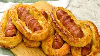 Puff pastry boats with sausage: the quick and easy recipe to make the kids happy!