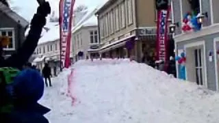 ski jump back flip.