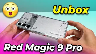 Mở hộp Red Magic 9 Pro: Camera không lồi, quạt LED RGB, màu trắng cực đẹp (Reaction)