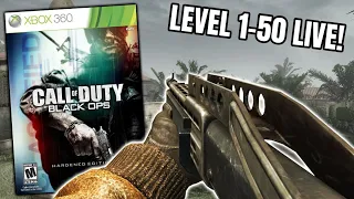 CoD Black Ops 1 Road To Commander LIVE In 2024.. (LVL 1-50)