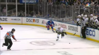 Sheary picks off Klein at blue line to score breakaway goal