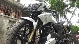 NEW BS-IV.AHO TVS APACHE RTR180 WALK AROUND REVIEW