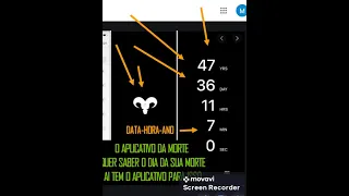 O APLICATIVO QUE VE A DATA DE SUA MORTE (SERIO) COUNTDOWN