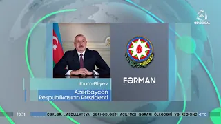 Prezident İlham Əliyev Fərman imzaladı