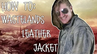 Worn Leather Jacket - Vintage Wastelands Style | How To | Adam Cooper