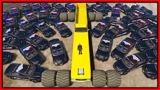 I Annoyed Cops With MEGA Truck in GTA 5 RP