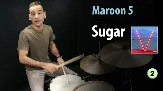 "Sugar" - Maroon 5 | Drum Lesson | Drum Cover