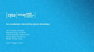 CYSO Philharmonic Orchestra Brass Ensemble | Ewald: Brass Quintet no. 1 in B-flat minor