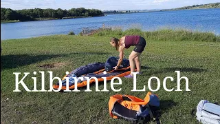 Itiwit 3 Inflatable kayak | Kilbirnie Loch | Watching the Water Skiing