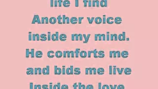 Alison Krauss - A Living Prayer (with lyrics)